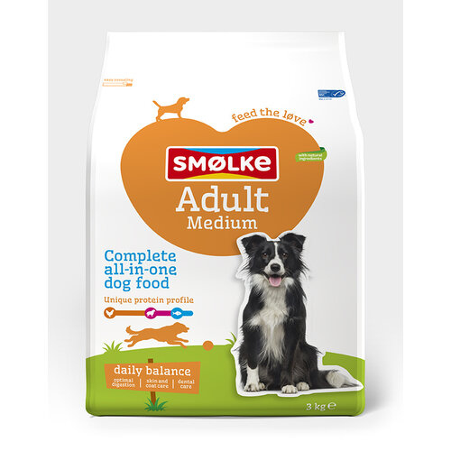 Smolke Smolke Hond Adult Medium 3 kg.