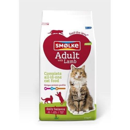 Smolke Smolke Kat Adult Lamb & Rice 2 kg.