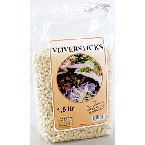 Vijversticks 1,5 ltr.