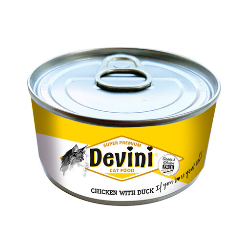 Devini Devini Cat Chicken With Duck 70 gr.