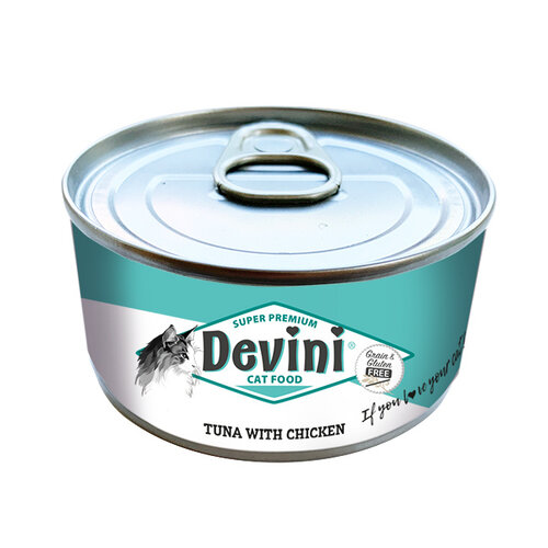 Devini Devini Cat Tuna With Chicken 70 gr.