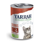 Yarrah Yarrah Kat Blik Br.Kip/Rund in saus 405 gr.
