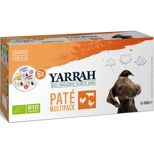 Yarrah Yarrah Hond Alu MP Pate Mix 6x150 gr.