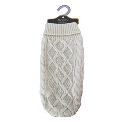 Boony Dog Fashion Boony hondenkabeltrui beige 40 cm