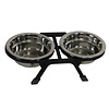 Boon Boon dinnerset pl.+2 Rvs bakken zwart 11,5cm