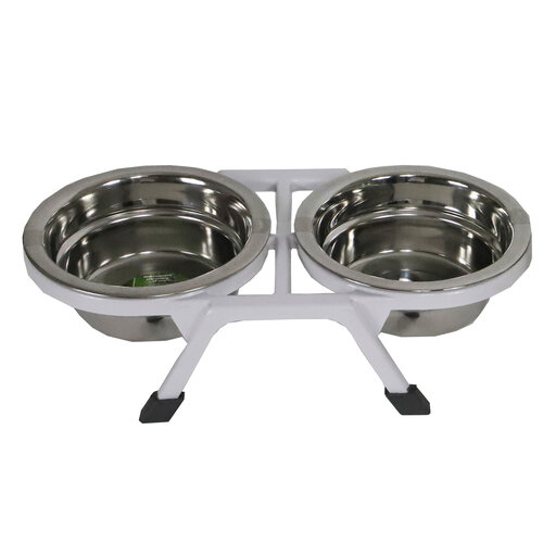 Boon Boon dinnerset pl.+2 Rvs bakken wit 11,5cm