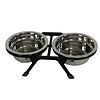 Boon Boon dinnerset pl.+2 Rvs bakken zwart 14cm