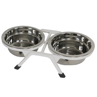 Boon Boon dinnerset pl.+2 Rvs bakken wit 14cm
