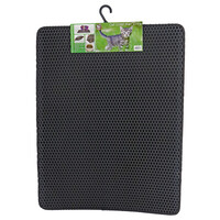 Boon Boon uitloopmat ultra zwart large 60x75 cm