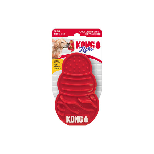 KONG hond Kong licks small rood
