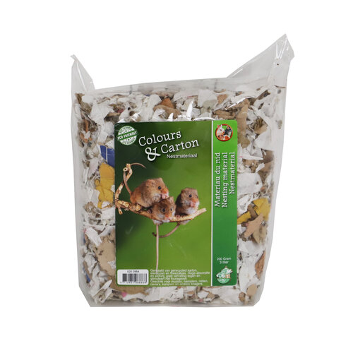 Boon Boon nestmateriaal eco colours &amp; amp. carton 200 gram