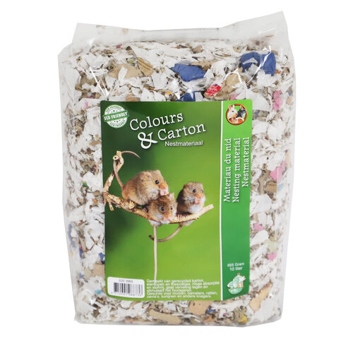 Boon Boon nestmateriaal eco colours &amp; amp. carton 665 gram