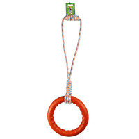 BOON HOND SPEELG. Boon apporteerring + lus EVA drijvend oranje 75/26cm