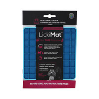 LICKIMAT Lickimat likmat mini tuff playdate hond turquoise 15cm