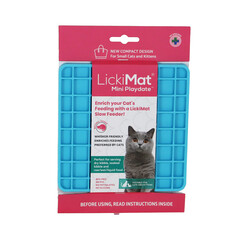 LICKIMAT Lickimat likmat mini playdate kat turquoise 15cm