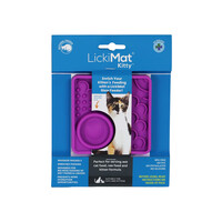 LICKIMAT Lickimat likmat kitty paars 10cm