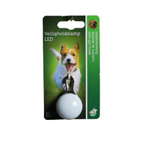 Boon Boon veiligheidslampje LED + metalen clip wit