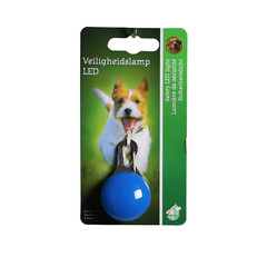 Boon Boon veiligheidslampje LED + metalen clip blauw