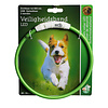 Boon Boon veiligheidshalsband LED nylon 40-50cm verstelbaar groen