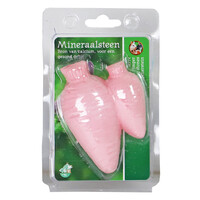 Boon Boon mineraalsteen wortels roze groot
