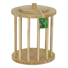 Boon Boon hooiruif rond hout met deksel 23cm