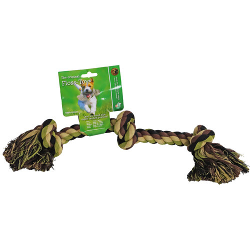 Boon Boon floss toy camouflage 3 knoop