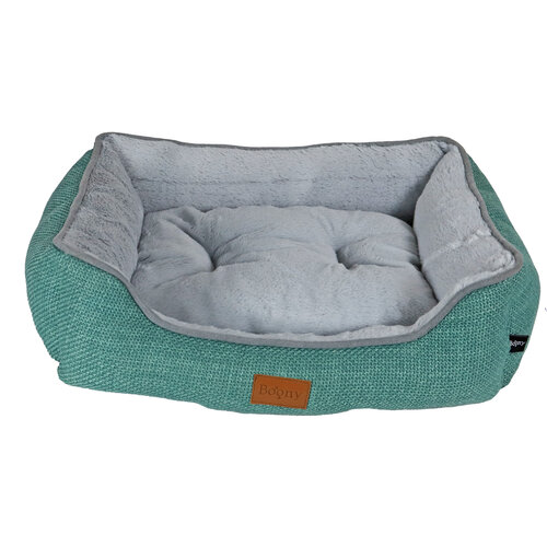 Boony Boony divan linnenlook 50 x 40cm pastel groen