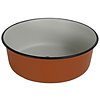 Boon Boon eetbak RVS pawprint 20cm/1900ml terracotta
