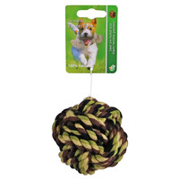 BOON HOND SPEELG. Boon touwbal katoen 5 cm camouflage