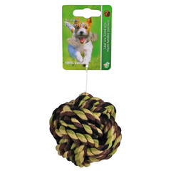 BOON HOND SPEELG. Boon touwbal katoen 5 cm camouflage
