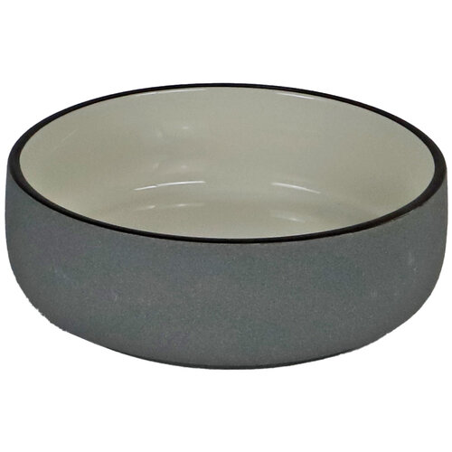 Boon Boon eetbak keramiek stone grey mat 16cm