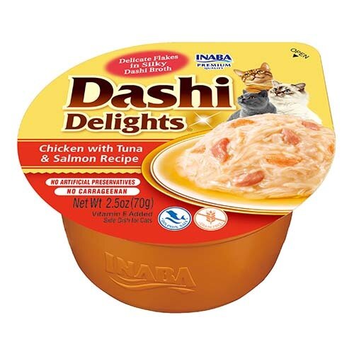 Inaba Inaba Dashi Delights Chicken Tuna Salmon 70 gr.