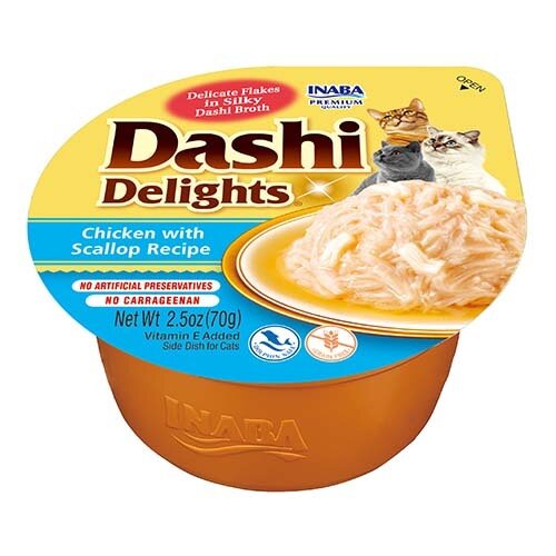 Inaba Inaba Dashi Delights Chicken Scallop 70 gr.