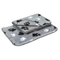 Lovely Nights Vetbed S 2 Poot Grijs 1 st. 75x50