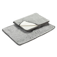 Lovely Nights Vetbed XL Antislip Uni Grijs 1 st. 150x100