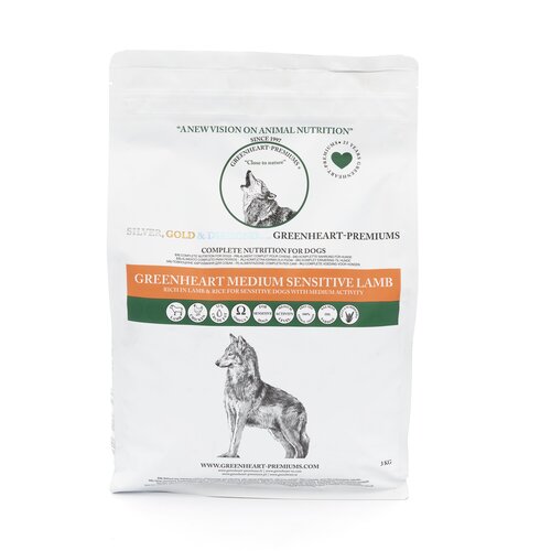 Greenheart Premiums GH Dog Sensitive Lamb  3 kg.