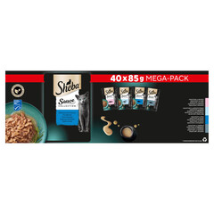 Sheba Sheba Sause Collection Adult Vis In Saus 40x85 gr.