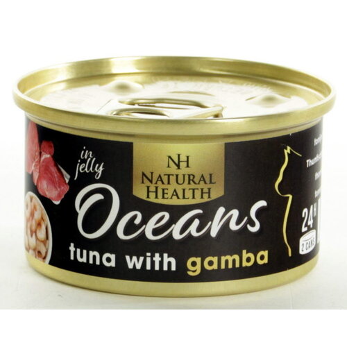 Natural Health Voer NH Cat Ocean Tuna & Gamba 85 gr.