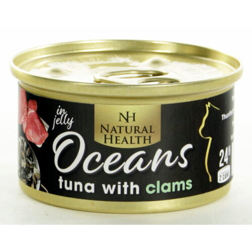 Natural Health Voer NH Cat Ocean Tuna & Clams 85 gr.