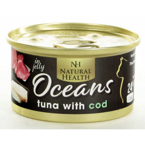 Natural Health Voer NH Cat Ocean Tuna & Cod 85 gr.