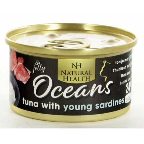 Natural Health Voer NH Cat Ocean Tuna & Young Sardine 85 gr.