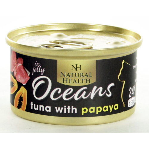 Natural Health Voer NH Cat Ocean Tuna & Papaya 85 gr.