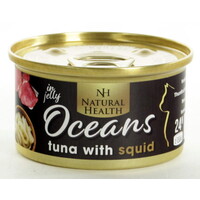 Natural Health Voer NH Cat Ocean Tuna & Squid 85 gr.