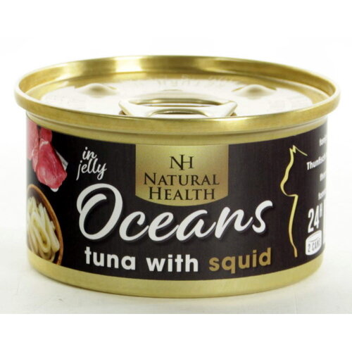 Natural Health Voer NH Cat Ocean Tuna & Squid 85 gr.