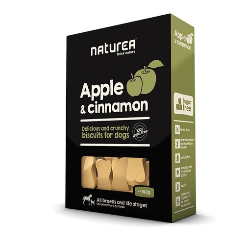 Naturea Naturea Biscuits Apple & Cinnamon  140 gr.