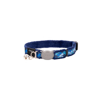 Rogz Beltz Catz Fashioncat Halsband S Amphibian Blue 1 st. Small