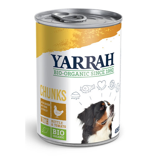 Yarrah Yarrah Hond Blik Br.Kip in Saus 820 gr.