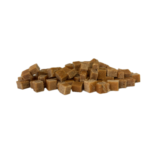 Natuurlijke hondensnacks Soft cubes zalm 100gr