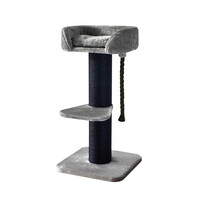 Boony Boony krabpaal zyria  xxl grijs/zwart 120cm