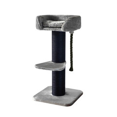 Boony Boony krabpaal zyria xxl grijs/zwart 120cm